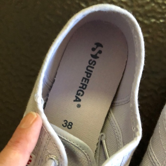 Lavender Superga sneakers size 38 - Picture 2 of 7